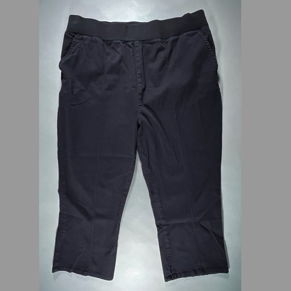 Maternity Announcements‎ Black Pants Maternity Size Large 12/14 . - Picture 1 of 11